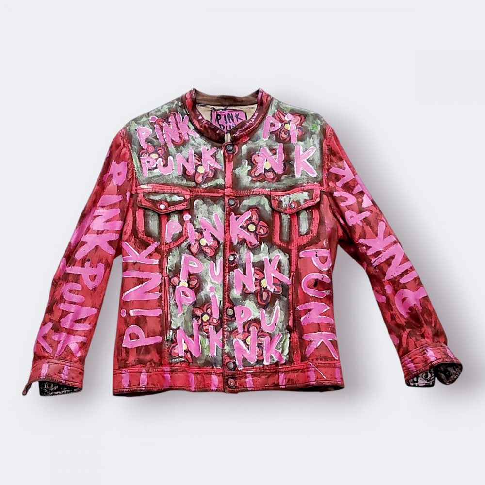Pink Punk on Suede