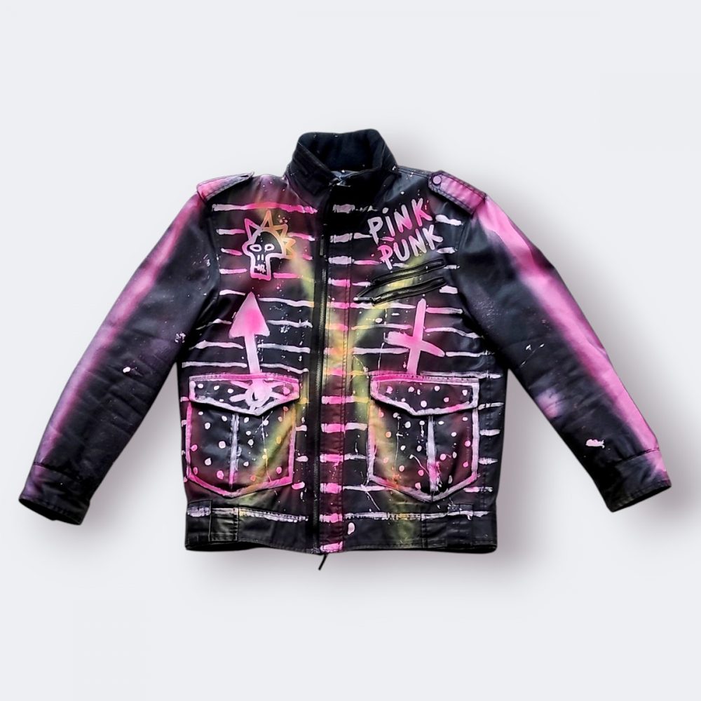 Pink Punk Biker
