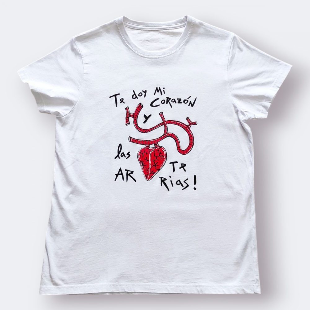 Te doy mi corazón y las arterias!